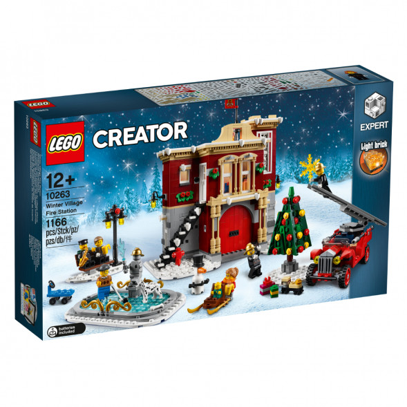 Конструктор LEGO Creator 10263 Пожарная часть в зимней деревне в Казани
