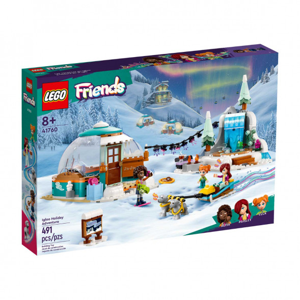 Конструктор LEGO Friends 41760 Праздничное приключение в иглу в Казани