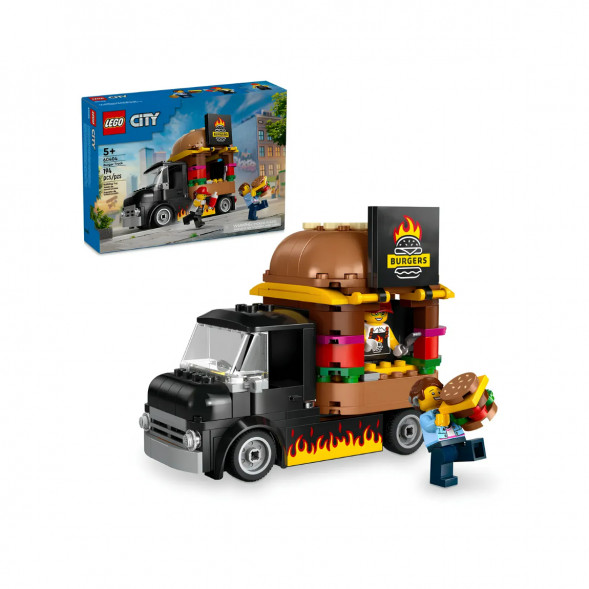 Конструктор LEGO City 60404 Бургерная на колесах в Казани