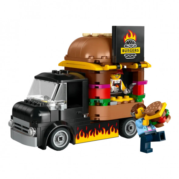 Конструктор LEGO City 60404 Бургерная на колесах в Казани