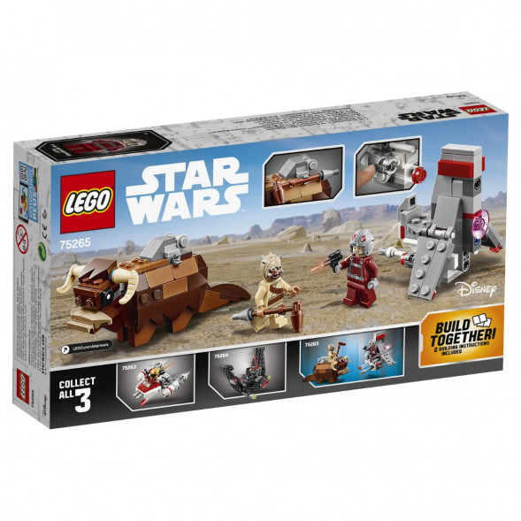 Конструктор LEGO Star Wars 75265 Микрофайтеры Скайхоппер T-16 против Банты в Казани