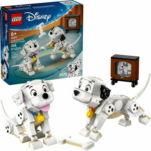 Конструктор LEGO Disney 43271 Лаки и Пенни, и 101 щенок далматинцев в Казани