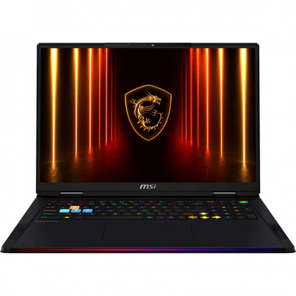 Ноутбук MSI Raider A18 HX A9WIG-408RU (18&amp;quot;, IPS, AMD Ryzen 9 9955HX3D Zen 5 2.5ГГц, 16 ядер, 32 ГБ DDR5, 2Тб SSD, GeForce RTX 5080, Windows 11 Home), черный в Казани