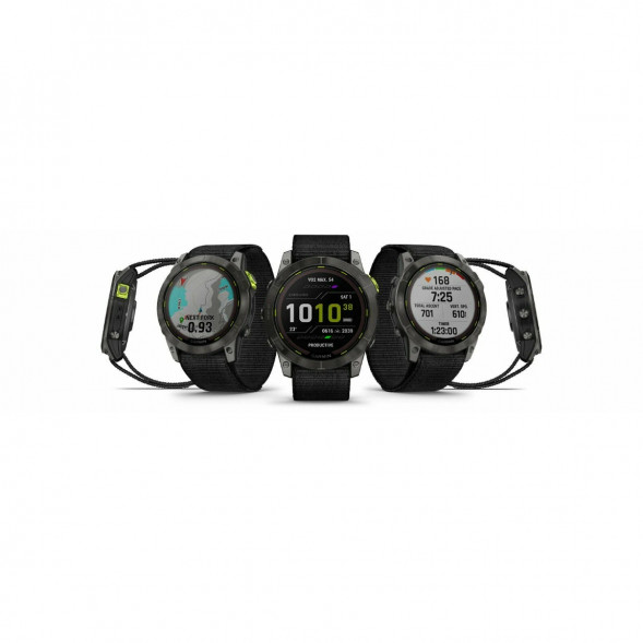 Умные часы Garmin Enduro 2 угольно-серый DLC титановый с нейлоновым ремешком UltraFit 010-02754-01 в Казани