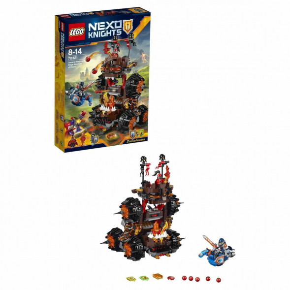Конструктор LEGO Nexo Knights 70321 Роковое наступление Генерала Магмара в Казани