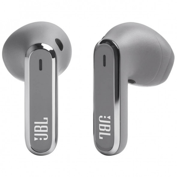 Беспроводные наушники JBL Live Flex, серебристый в Казани