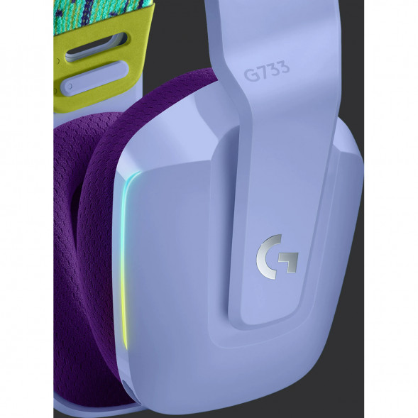 Игровая гарнитура Logitech G733 RGB Lightspeed Wireless, сиреневый в Казани