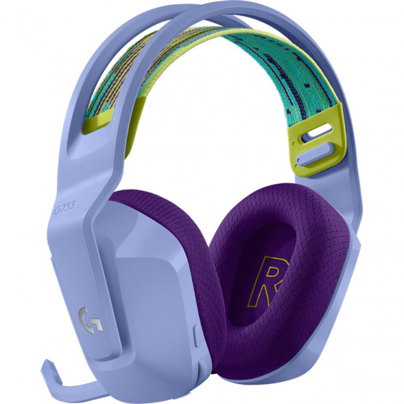 Игровая гарнитура Logitech G733 RGB Lightspeed Wireless, сиреневый в Казани