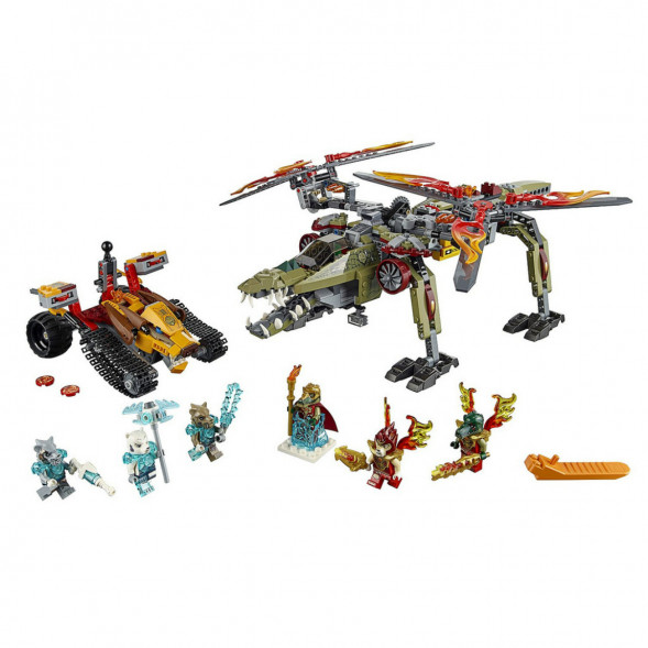 Конструктор LEGO Legends of Chima 70227 Спасение короля Кроми в Казани