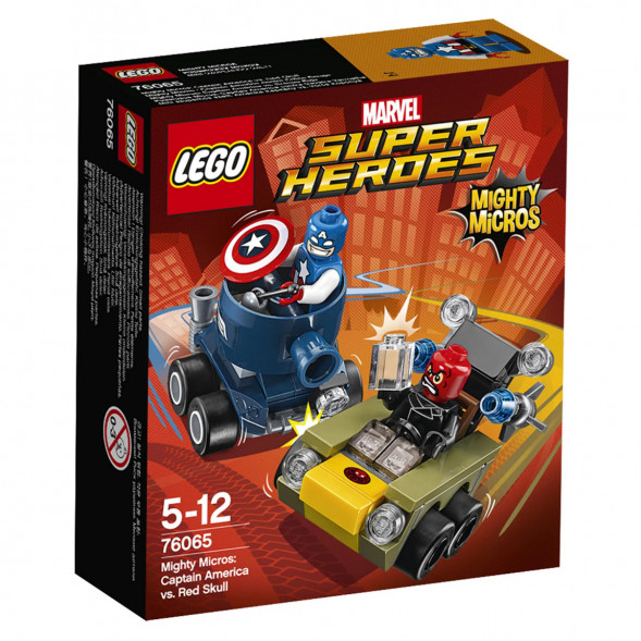 Конструктор LEGO Super Heroes 76065 Капитан Америка против Красного Черепа в Казани