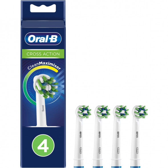 Насадки на зубные щетки Oral-B Cross Action, 4 шт. в Казани