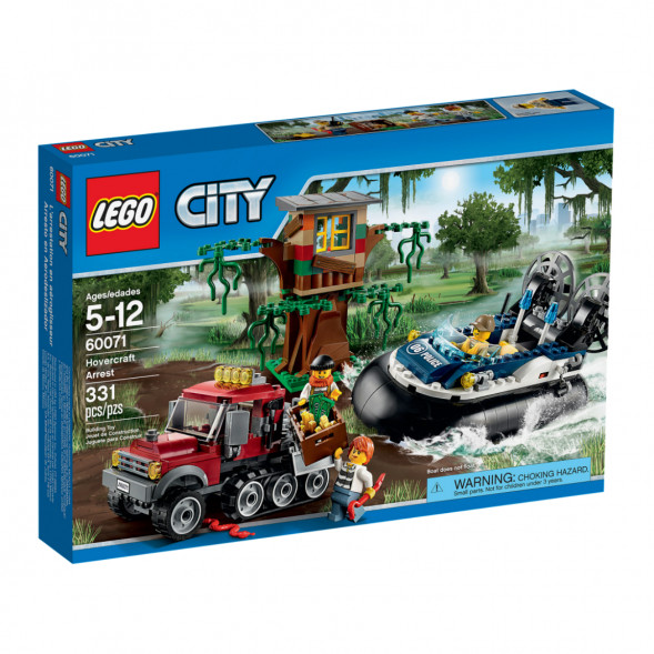 Конструктор LEGO City 60071 Полицейский корабль на воздушной подушке в Казани