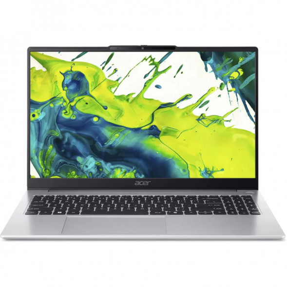 Ноутбук Acer Aspire Lite AL15-74P-569P (15.6&amp;quot;, IPS, Intel Core Ultra 5 125H 1.2ГГц, 14-ядерный, 16ГБ DDR5, 512ГБ SSD, Intel Arc, без ОС), серебристый в Казани