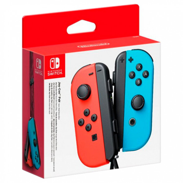 Геймпад Nintendo Switch Joy-Con controllers Duo, красный/синий в Казани