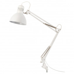 Лампа рабочая IKEA TERTIAL, белый 