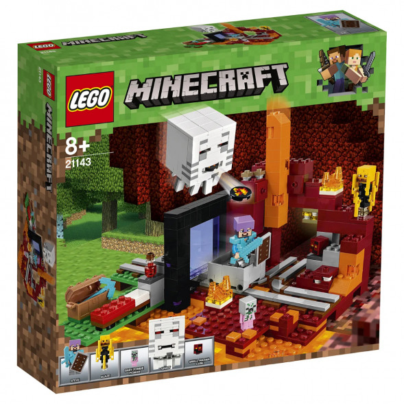 Конструктор LEGO Minecraft 21143 Портал в Подземелье  в Казани