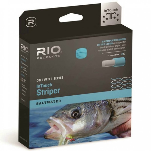 Леска RIO Intouch Striper 30ft Sink Tip, Black/Blue в Казани