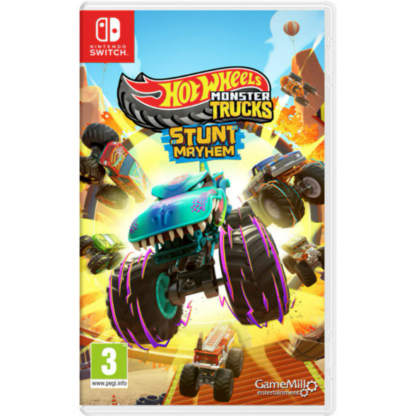 Игра Hot Wheels Monster Trucks: Stunt Mayhem [Nintendo Switch, английская версия] в Казани