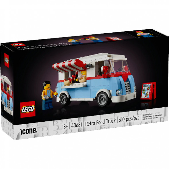 Конструктор LEGO Icons 40681 Ретро фуд трак в Казани