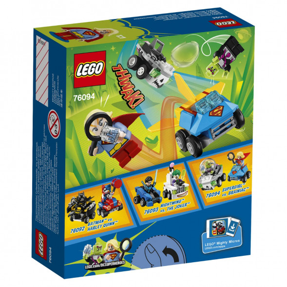 Конструктор LEGO Super Heroes 76094 Супергёрл против Брейниака в Казани