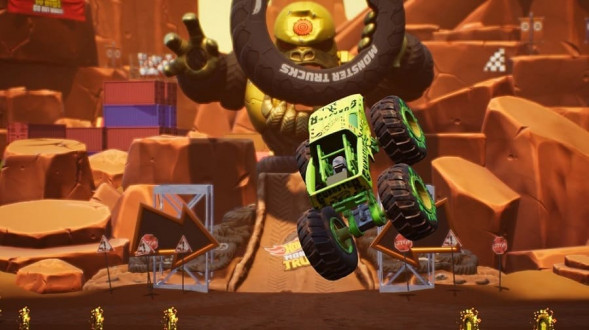Игра Hot Wheels Monster Trucks: Stunt Mayhem [PS4, английская версия] в Казани