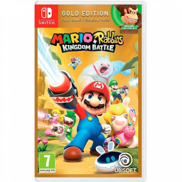 Игра Mario Rabbids: Kingdom Battle. Gold Edition [Nintendo Switch, английская версия] в Казани