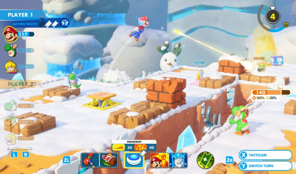 Игра Mario Rabbids: Kingdom Battle. Gold Edition [Nintendo Switch, английская версия] в Казани