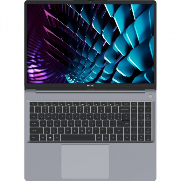 Ноутбук TECNO MegaBook K16SDA (16&amp;quot;, IPS, AMD Ryzen 5 7430U 2.3ГГц, 6 ядер, 16ГБ DDR4, 512ГБ SSD, AMD Radeon Graphics, Windows 11 Home), серый в Казани