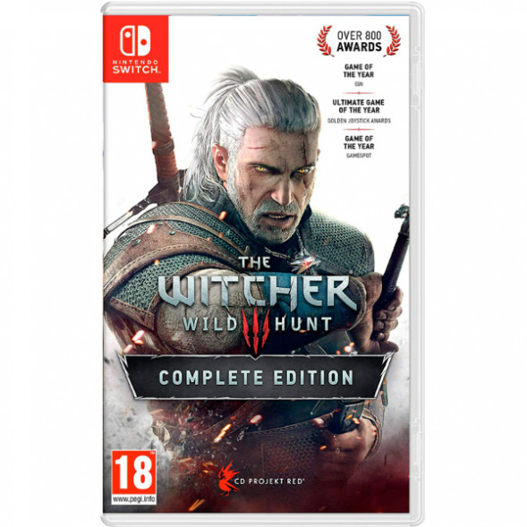 Игра Witcher 3 Wild Hunt Complete Edition (Ведьмак 3: Дикая Охота - Полное Издание) (Русская версия) для Nintendo Switch в Казани