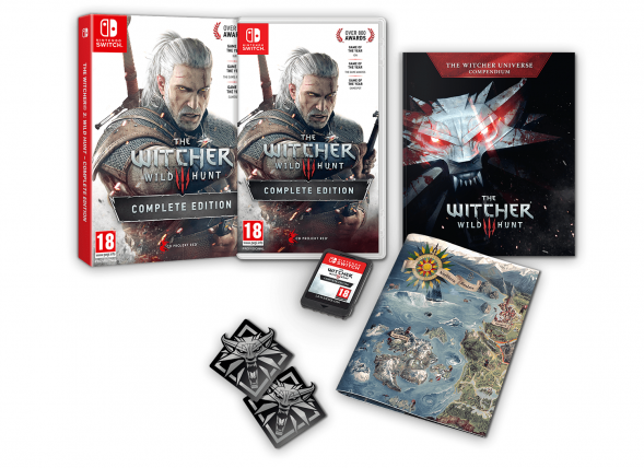Игра Witcher 3 Wild Hunt Complete Edition (Ведьмак 3: Дикая Охота - Полное Издание) (Русская версия) для Nintendo Switch в Казани