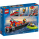 Конструктор LEGO City 60373 &amp;quot;Пожарно-спасательная лодка&amp;quot;, 144 деталей в Казани