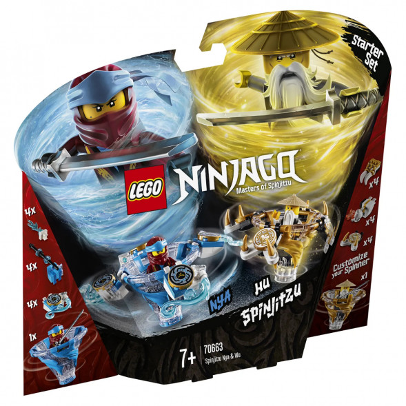 Конструктор LEGO Ninjago 70663 Ния и Ву: мастера Кружитцу в Казани