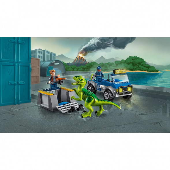 Конструктор LEGO Juniors 10757 Грузовик спасателей для перевозки раптора в Казани